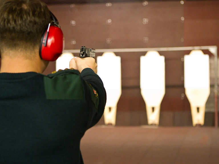 Rēzeknē notiks robežsargu sacensības šaušanā