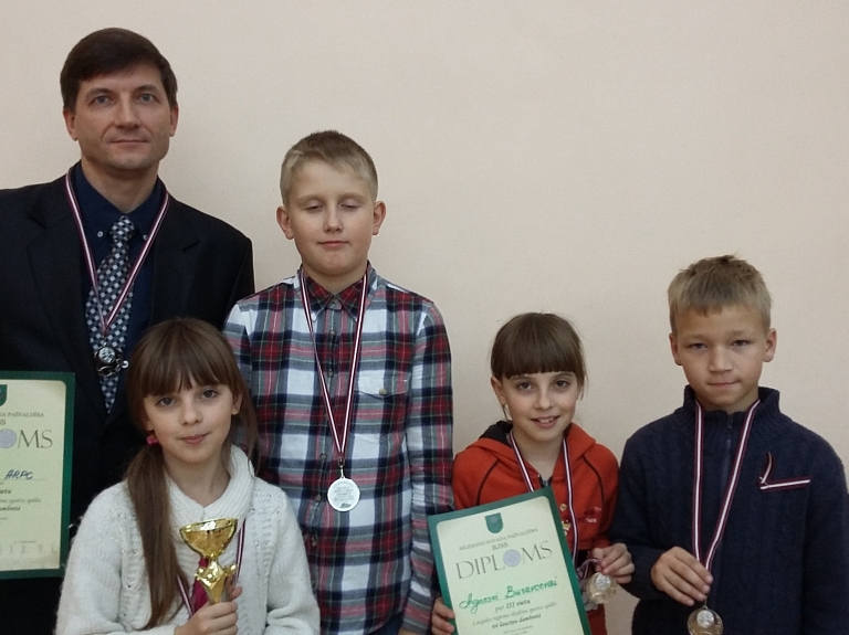 ARPC komanda – Latgales vicečempioni dambretē

