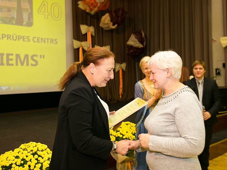 Sociālais aprūpes centrs "Mežciems" svin 40.jubileju