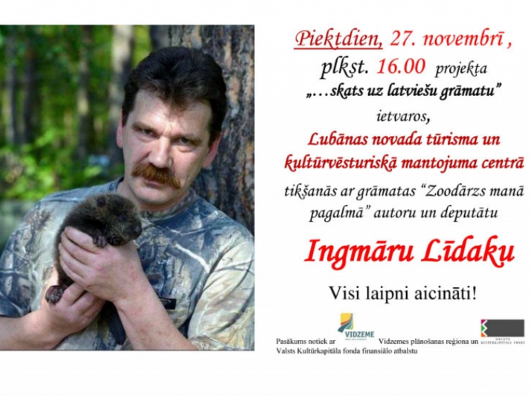Ingmārs Līdaka viesosies Lubānā