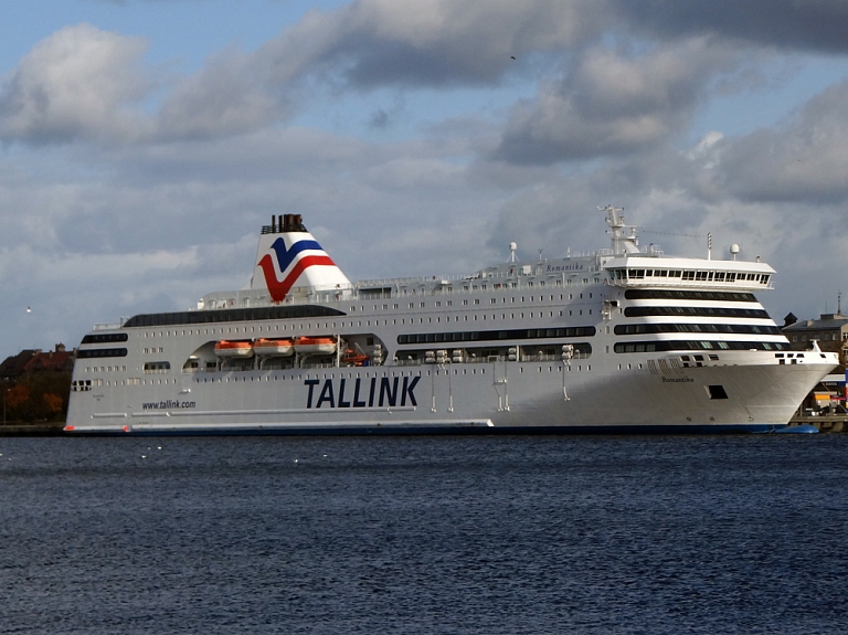 Stiprais vējš "Tallink" prāmja kustību starp Rīgu un Stokholmu pagaidām nav ietekmējis

