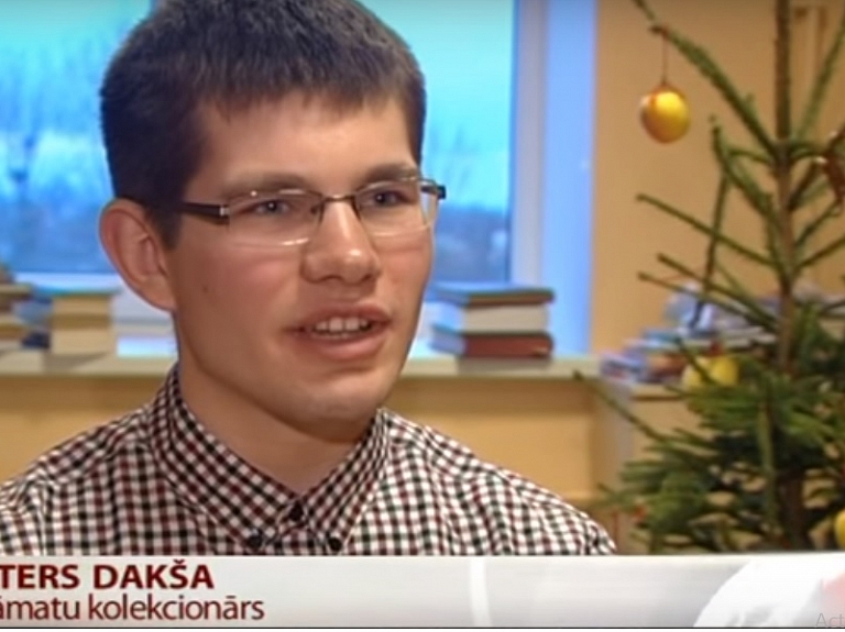 Grāmatu kolekcionāra dzīve Saldū

