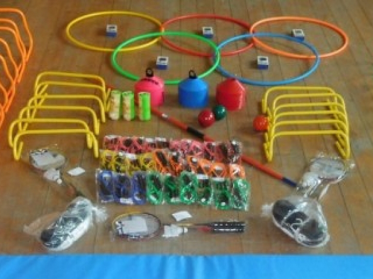 Viļānu Sporta skola saņem finansējumu sporta inventāra iegādei

