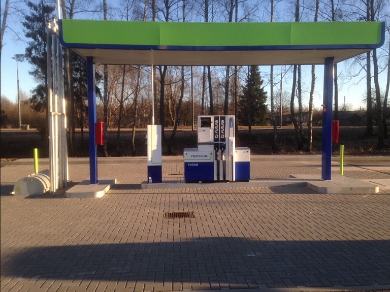 Rēzeknē atklāta jauna degvielas uzpildes stacija

