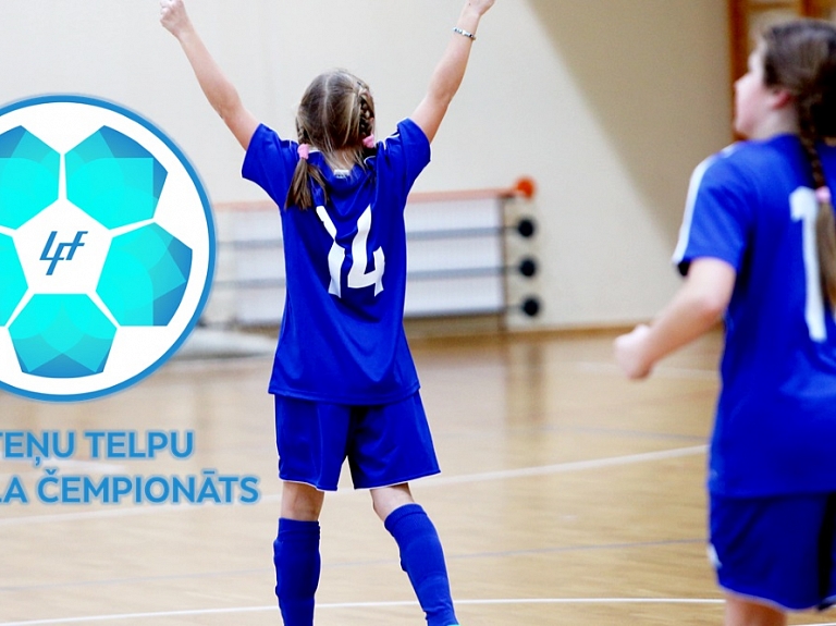 Rēzekne uzņems meiteņu telpu futbola čempionāta U-14 grupas sabraukumu

