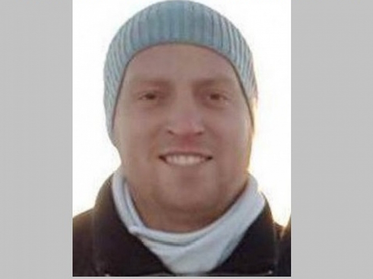 Valsts policija lūdz palīdzību bezvēsts pazuduša vīrieša meklēšanā