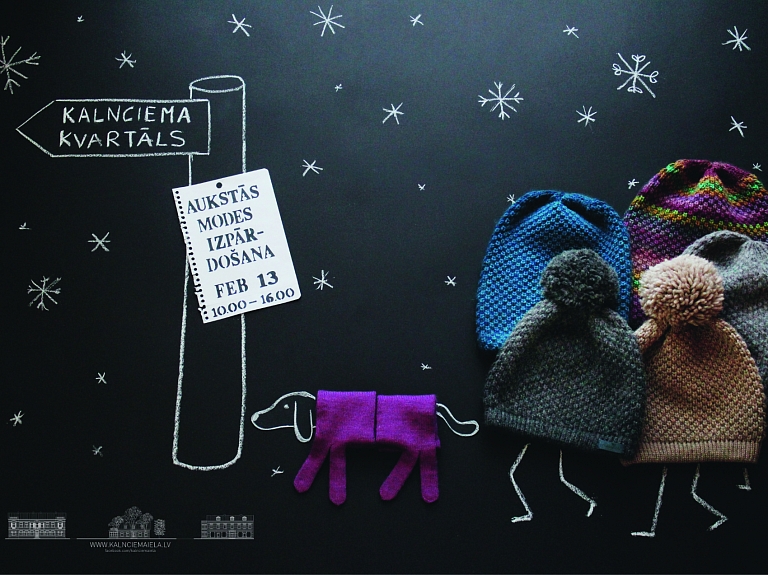 Kalnciema kvartālā notiks "Aukstās modes izpārdošana"

