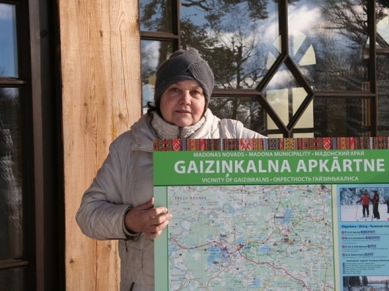 Gaiziņkalna apkārtnē izvietotas informācijas plāksnes

