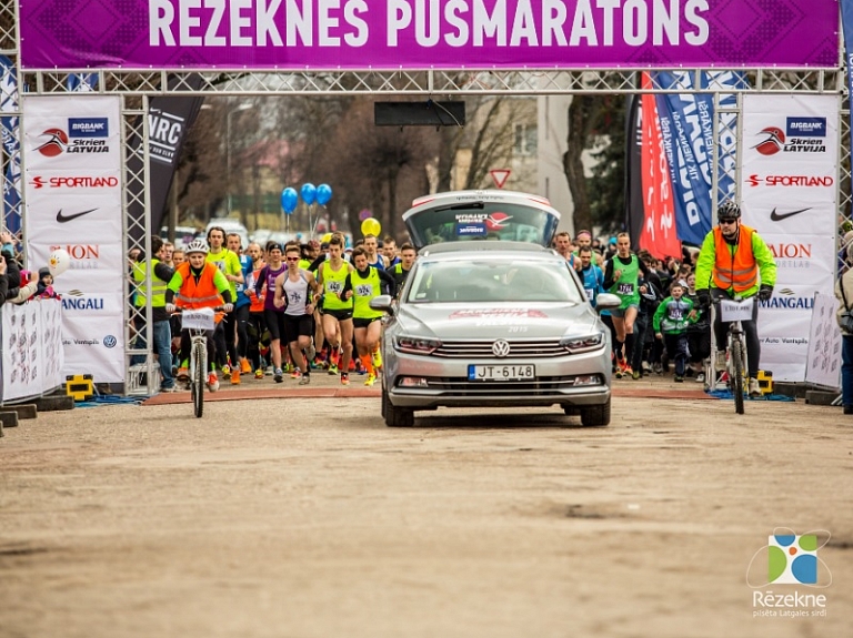 Rēzeknē norisināsies pusmaratona treniņš 