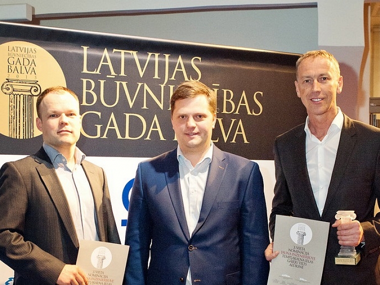 Tempļakalna ielas gājēju tilts – godalgots konkursā "Latvijas Būvniecības Gada balva"