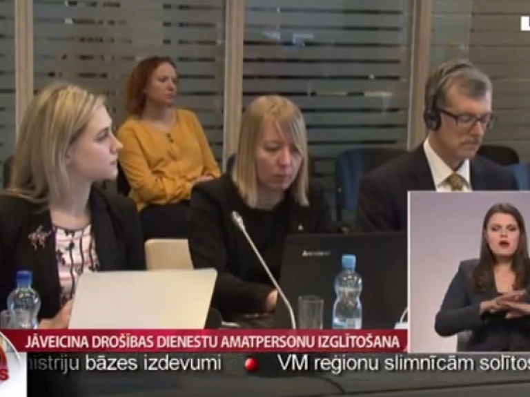 Jāveicina drošības dienestu amatpersonu izglītošana

