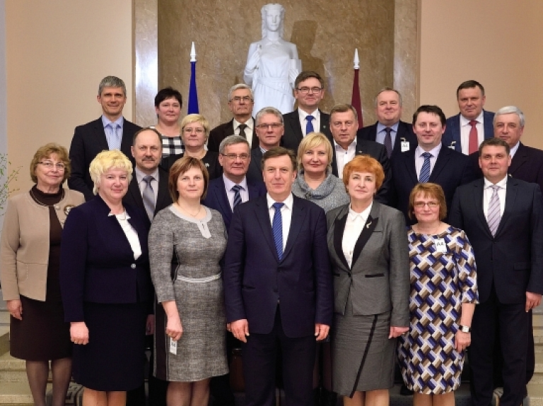 Kučinskis viesojas Līvānu novadā