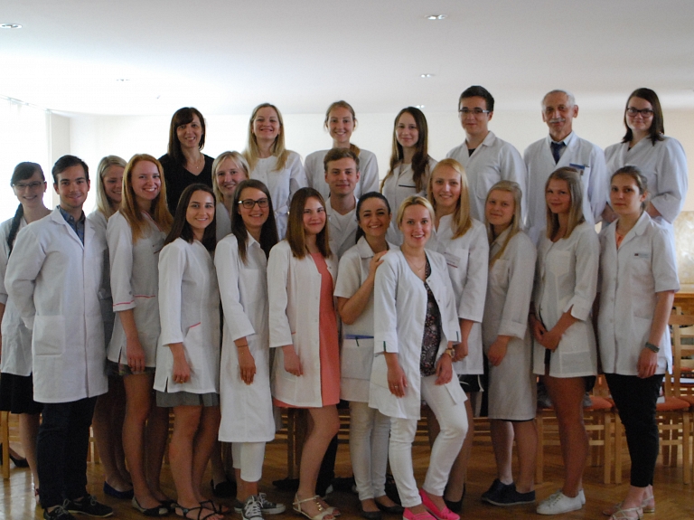 Rēzeknes slimnīcā viesojas medicīnas studenti

