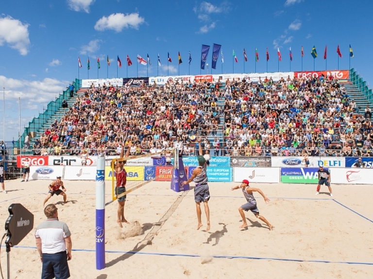 "Jūrmala Masters" startēs pasaules un Eiropas spēcīgākie pludmales volejbolisti


