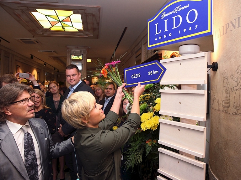 "Lido" jaunās ēdināšanas vietas izveidē "Origo" centrā investējis 600 000 eiro

