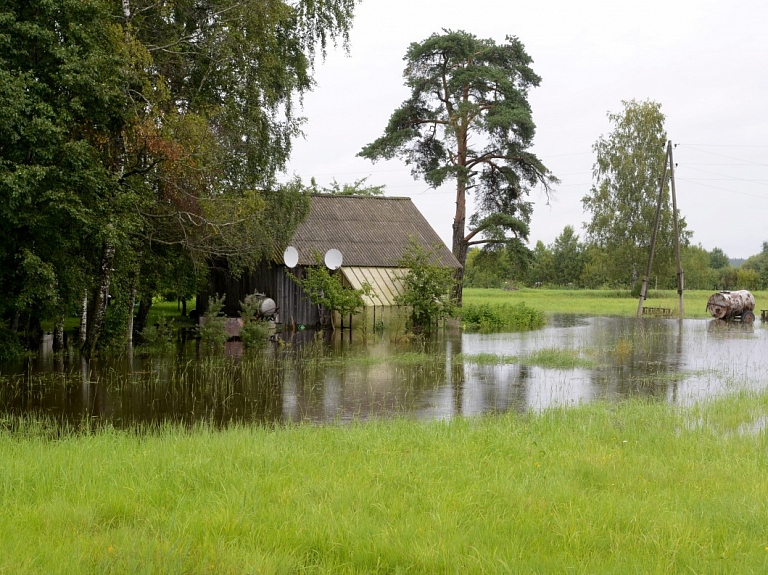 Jelgavas novada pašvaldība apzinājusi mājas plūdu riska zonā