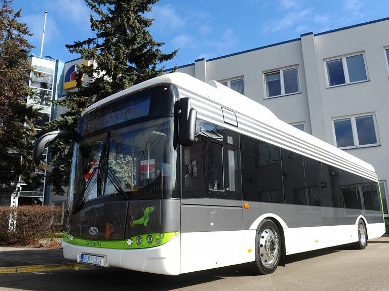 "Jūrmalas autobusu satiksme" izsludinājusi iepirkumu divu elektroautobusu iegādei