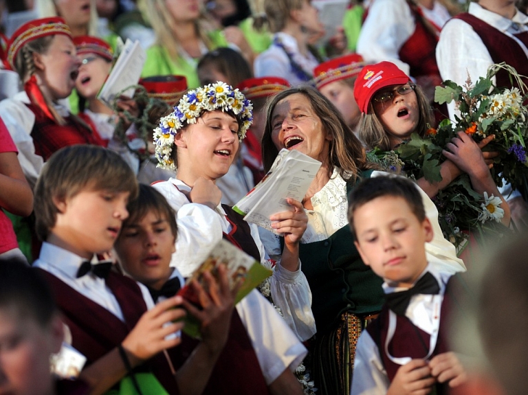 Jelgavā notiks tautasdziesmu sadziedāšanās vakars