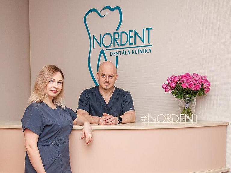 Zobārstniecības klīnika "Nordent" – komfortabla un nesāpīga zobu aprūpe


