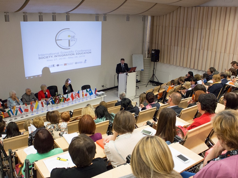 RTA notika starptautiskā zinātniskā konference "Sabiedrība. Integrācija. Izglītība"