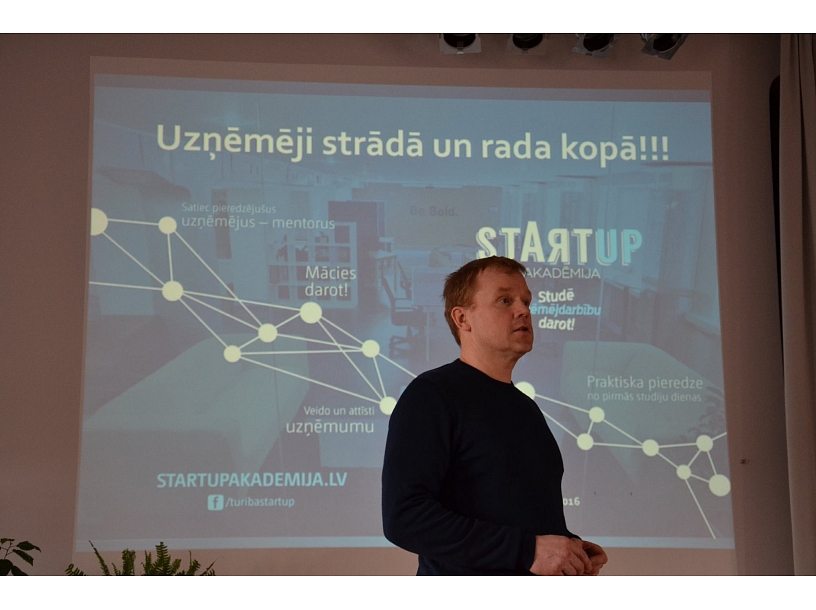 Foto: Facebook.com/ Biznesa augstskolas Turība StartUp akadēmija