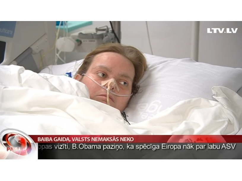 Foto no LTV Ziņu dienesta sagatavotā sižeta