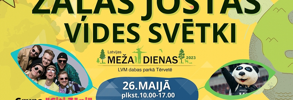 Norisināsies Latvijas vērienīgākais vides un zaļā dzīvesveida pasākums "Zaļās jostas vides svētki"