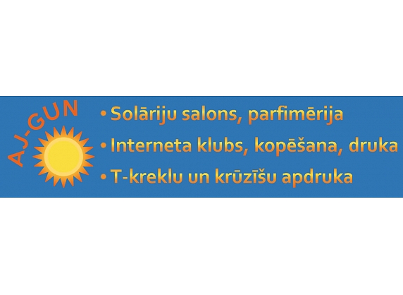 SIA Aj-Gun Riga, reklāmas suvenīri, T-kreklu un krūzīšu apdruka