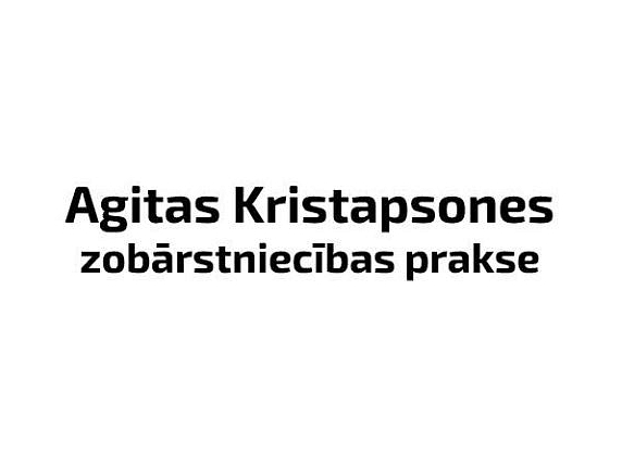 Agitas Kristapsones zobārstniecības prakse