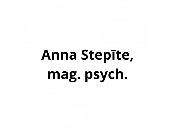 Anna Stepīte, mag. psych.
