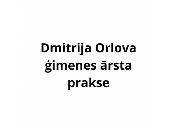 Orlova Dmitrija ģimenes ārsta prakse