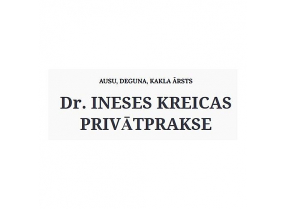 Ineses Kreicas ārstes prakse otolaringoloģijā, SIA