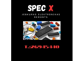 Spec-X , Sadzīves tehnikas remonts, elektronikas remonts,remontdarbnīca
