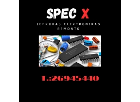 Spec-X , Sadzīves tehnikas remonts, elektronikas remonts,remontdarbnīca