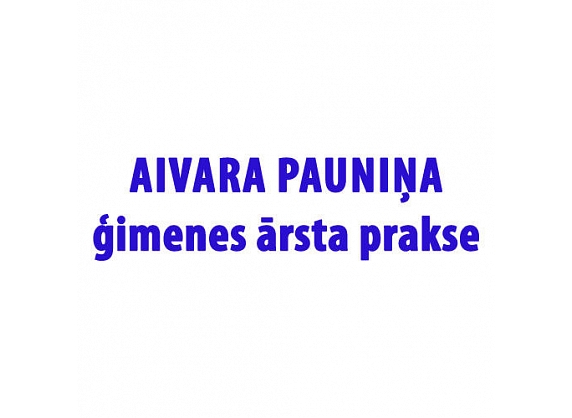 Aivara Pauniņa ģimenes ārsta prakse